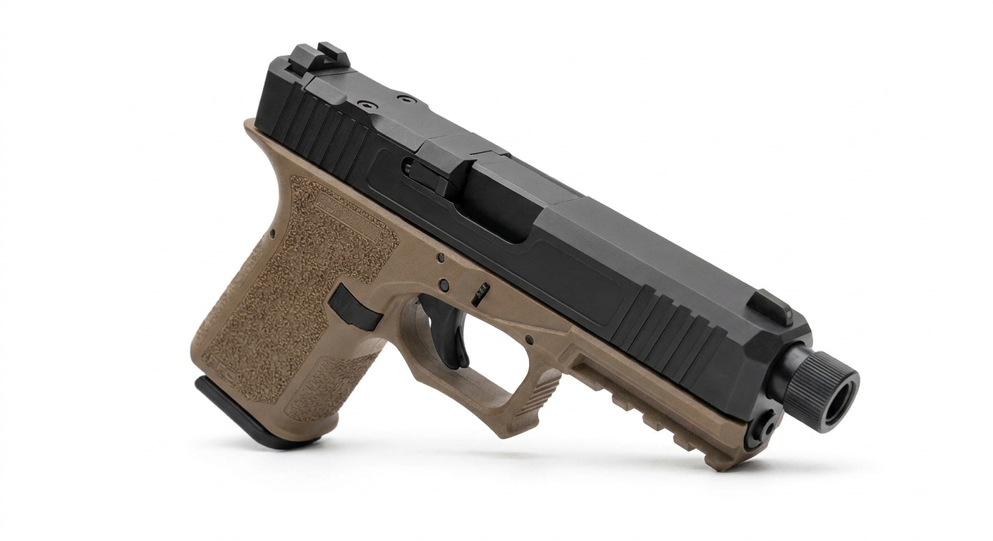 P80 Complete Pistol Pfc9 Ocs Fde
